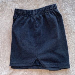 Black SOFFE Shorts